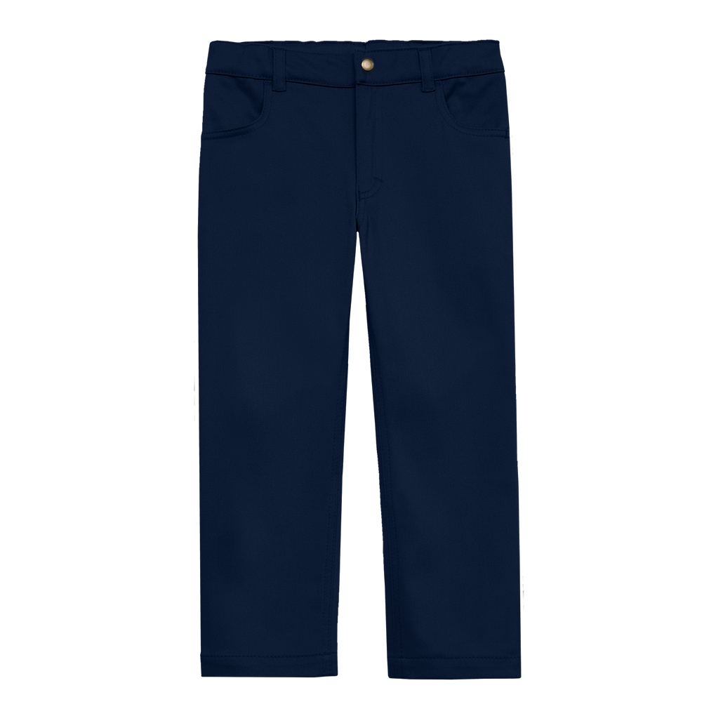 Твиловые брюки (4-5 Темно-синий)