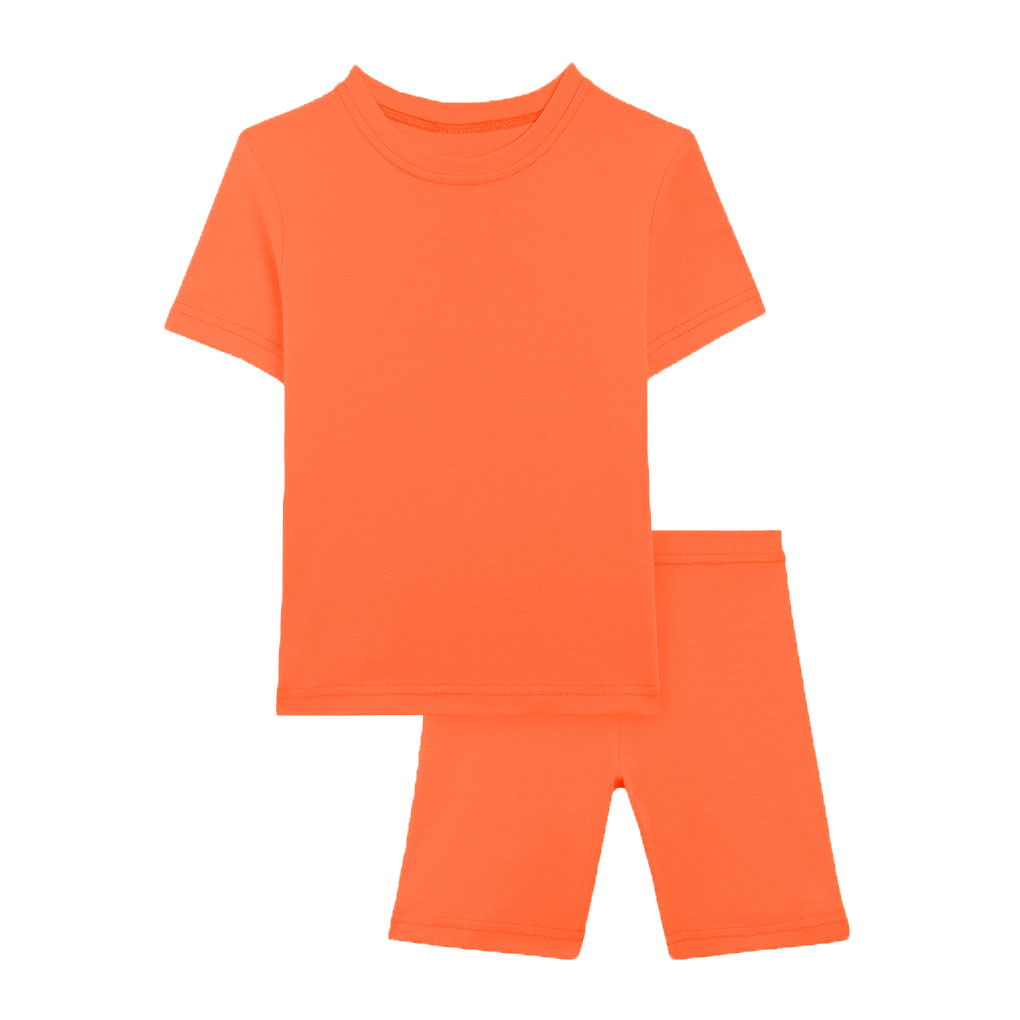 Пижама с коротким рукавом для мальчиков (3 Оранжевый) LOLOCLO