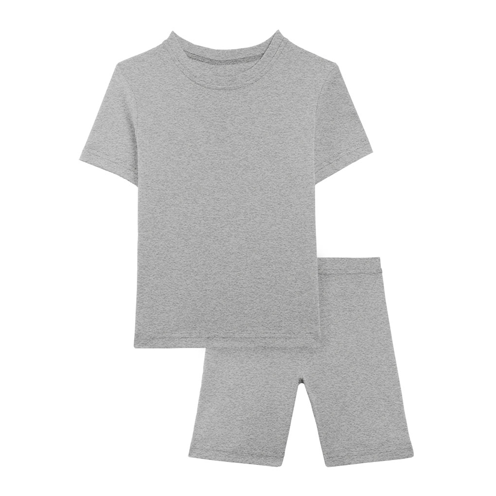 Пижама с коротким рукавом для мальчиков (4-5 Серый) LOLOCLO