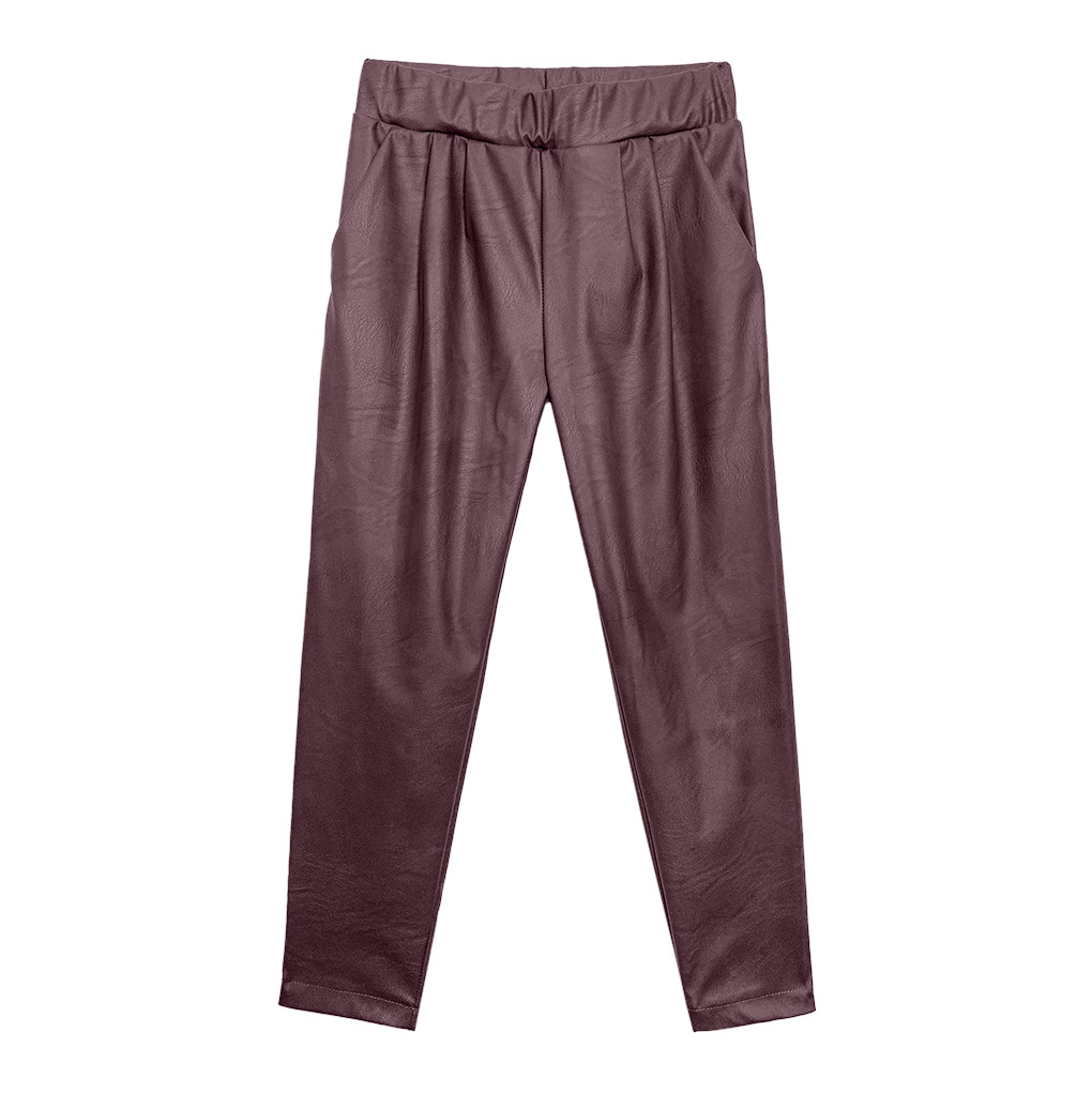 

Брюки из экокожи ( Бордовый) LOLOCLO, Брюки из экокожи (11 Бордовый) LOLOCLO