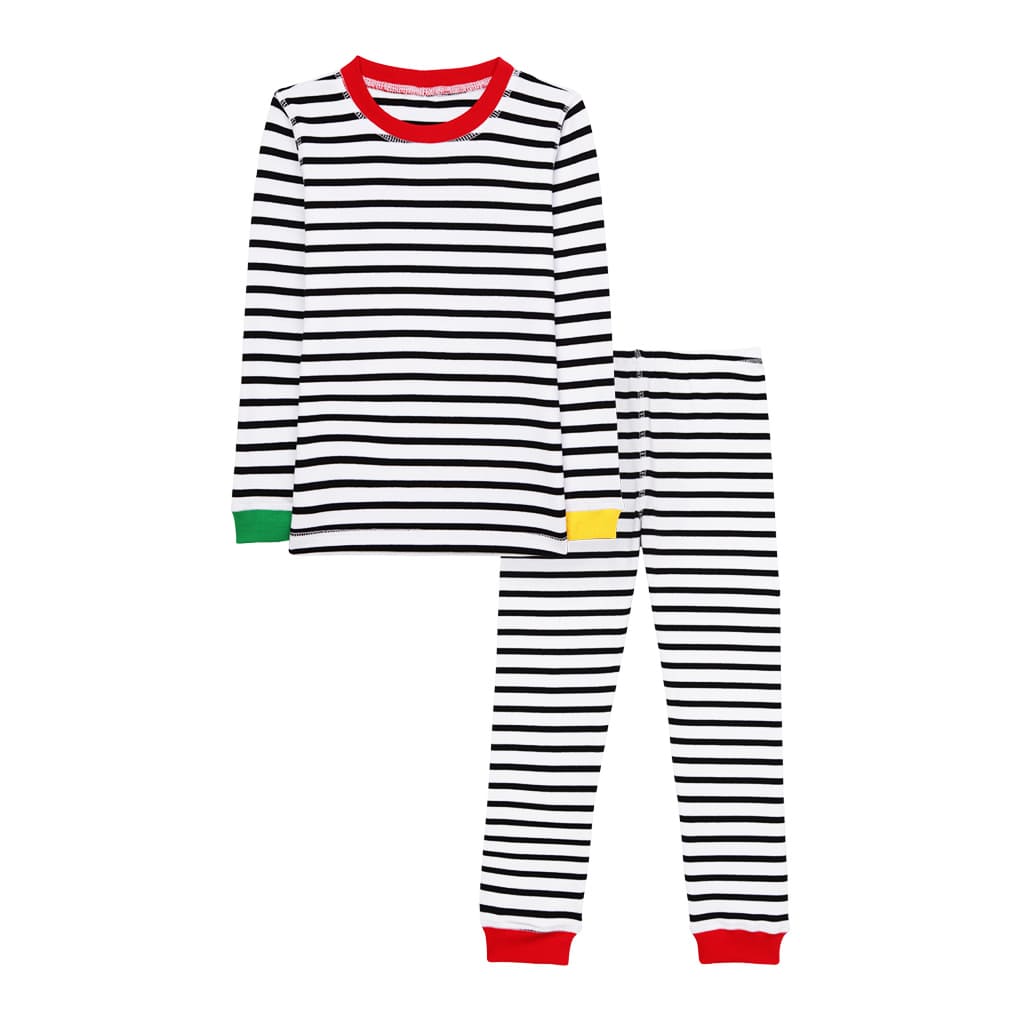 Пижама в полоску (3 Радужный) LOLOCLO