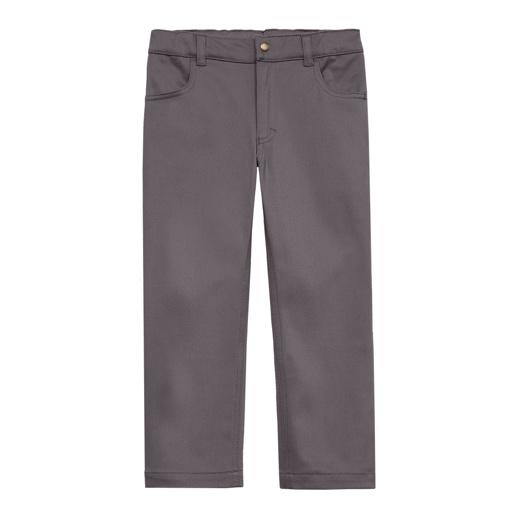 Твиловые брюки (10-11 Темно-серый)
