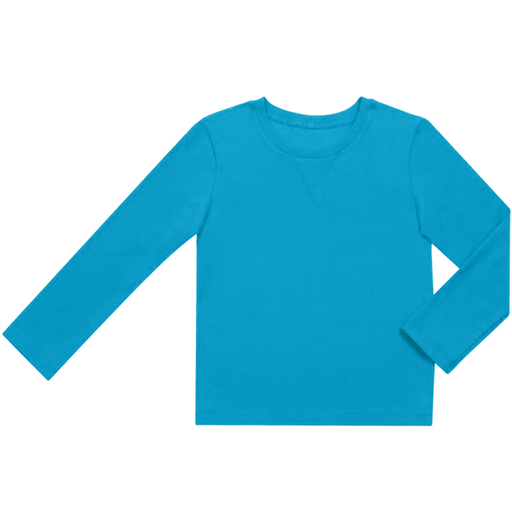 

Лонгслив прямого кроя ( Бирюзовый) LOLOCLO, Лонгслив прямого кроя (8-9 Бирюзовый) LOLOCLO