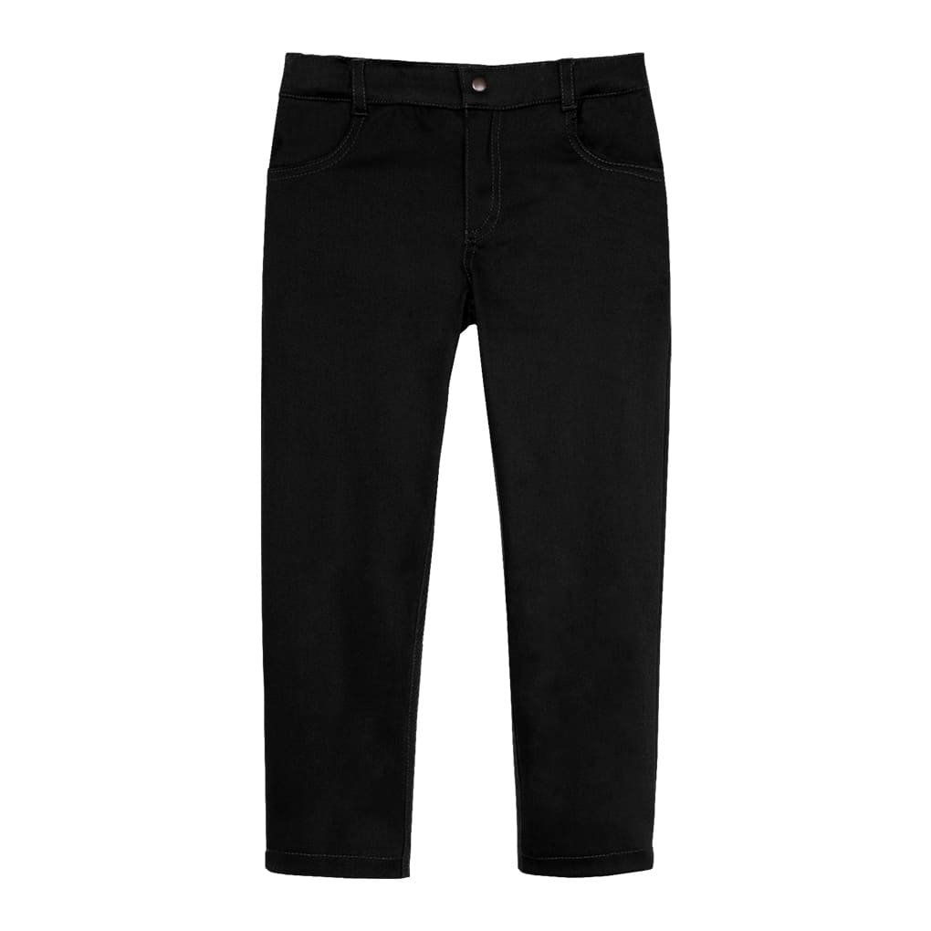 Твиловые брюки с флисовой подкладкой (3 Черный)