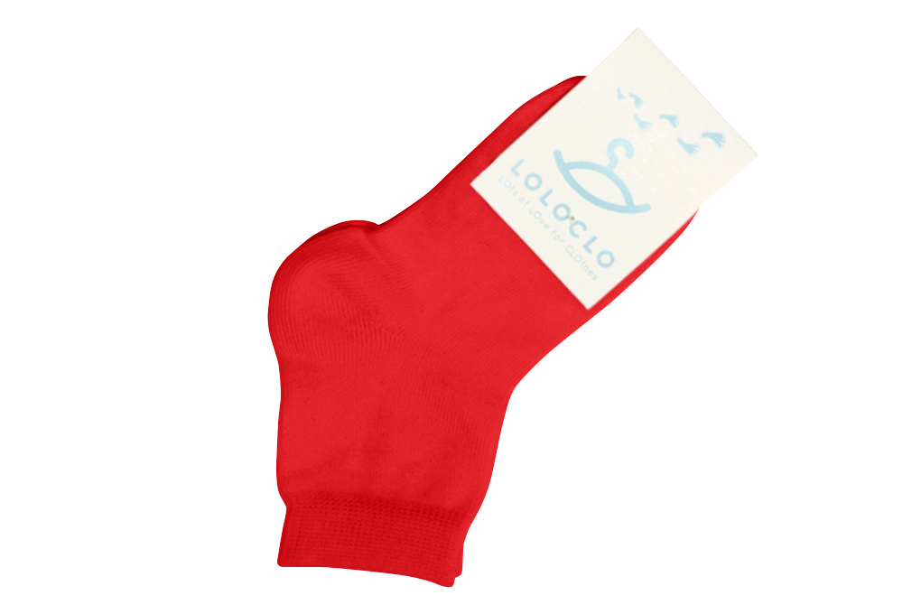 Носки для малышей (6-12м Красный) LOLOCLO