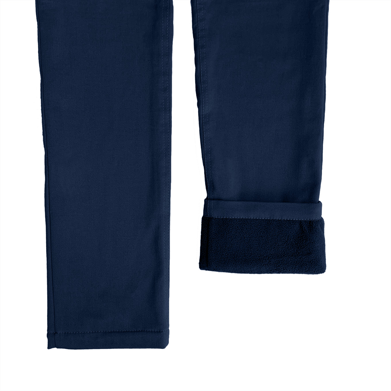 Твиловые брюки с флисовой подкладкой